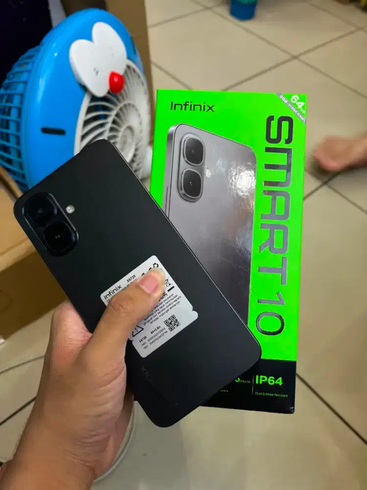 Second Infinix Smart 10 3/64 GB Mulus, Garansi ON