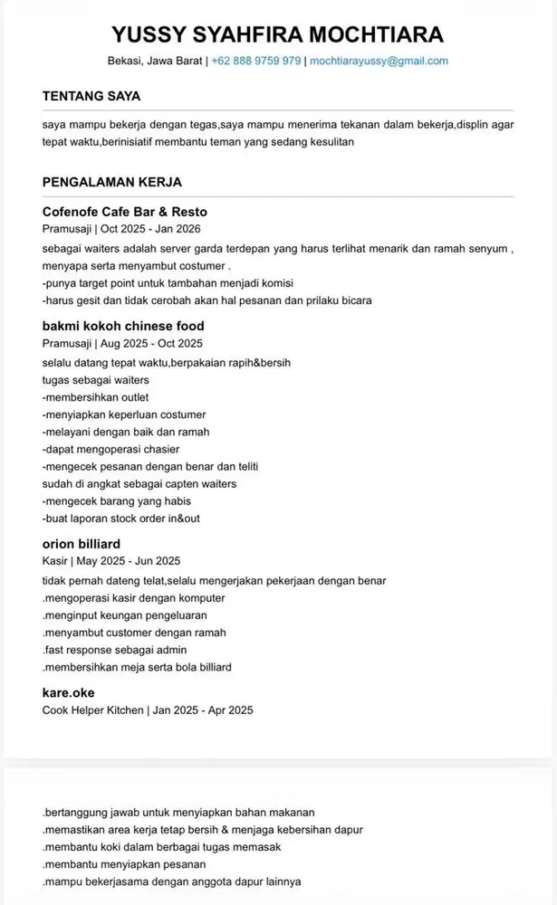 cari loker secepatnya