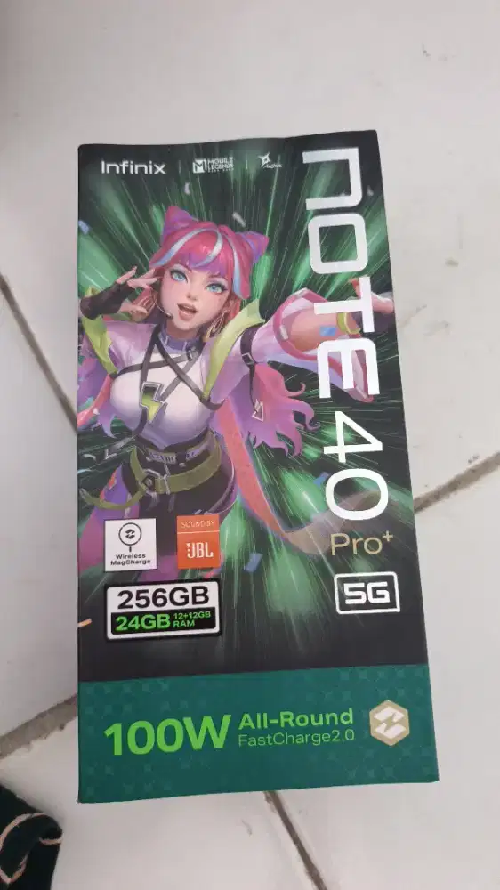 Handphone infinix 40 pro plus 5G