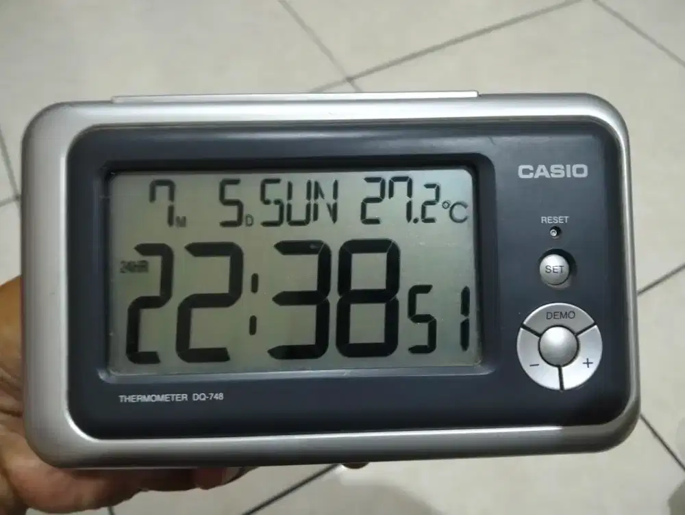 Jam Casio Termometer DQ-748 Murah Aja