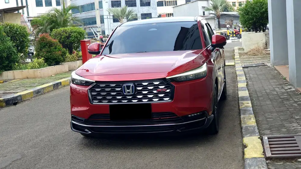 Km 13 ribu honda hrv rs hybrid sensing 2025 merah pajak panjang