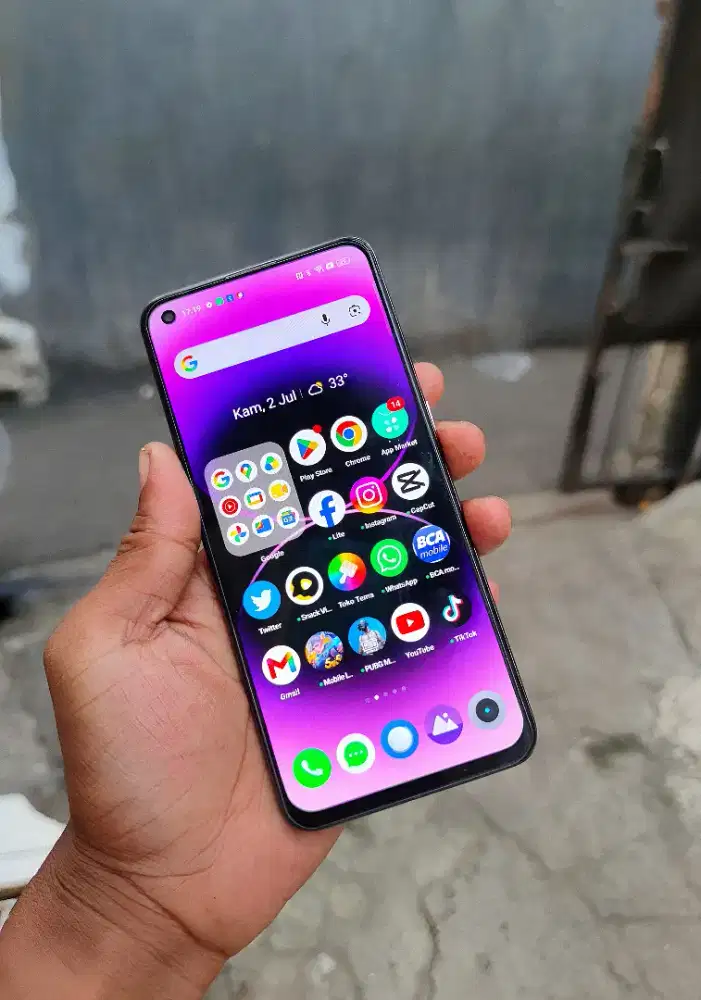Realme gt master 5G edition siap pakai