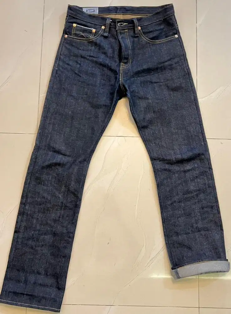 Sage denim everstone 16oz slim straight size 33
