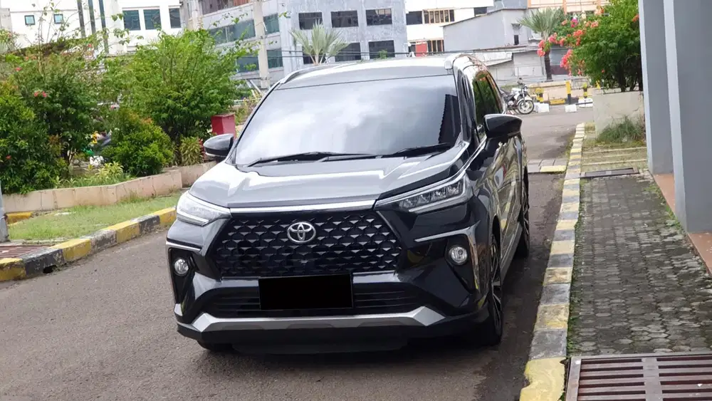 Km 54 ribu toyota avanza veloz q cvt non tss 2021 hitam matic