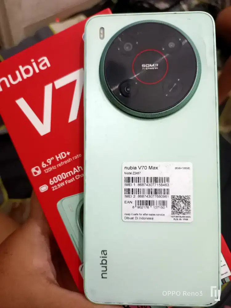 NUBIA V70 MAX FULLSET (6+6/128GB)