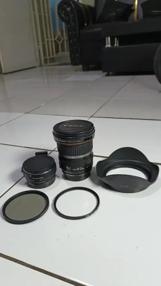 Lensa Canon 10-22mm f 3.5 USM + Banyak Bonus!