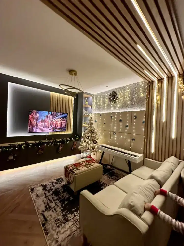 Rumah full furnish siap huni di cluster vanya park BSD city
