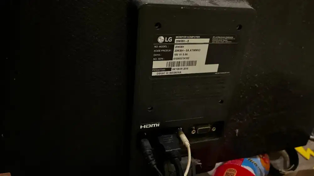 Monitor LG 20M 20 inc