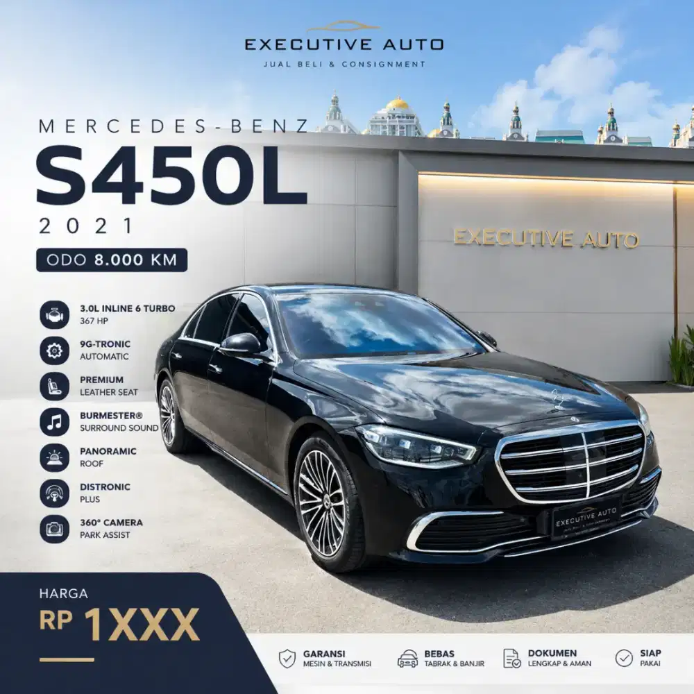 W223 MERCEDES BENZ S450L 2022