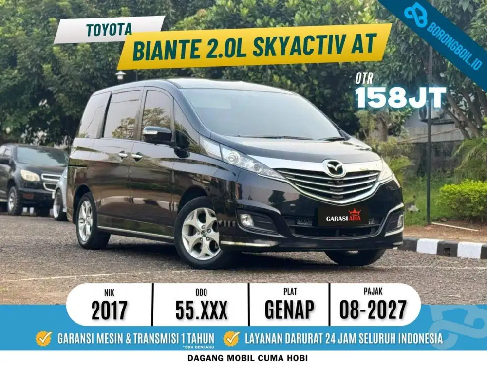 SUPER ISTIMEWA!! Biante 2.0 L Skyactive at 2017