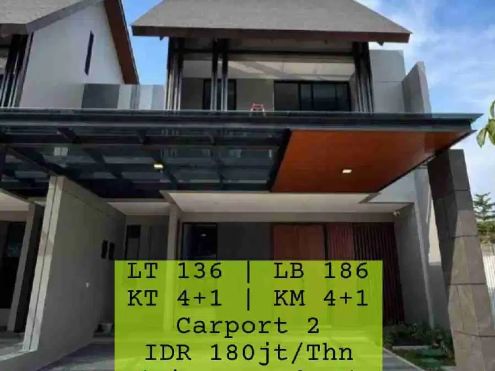 Rumah Jual Fully Furnished di Cluster Calesius BSD