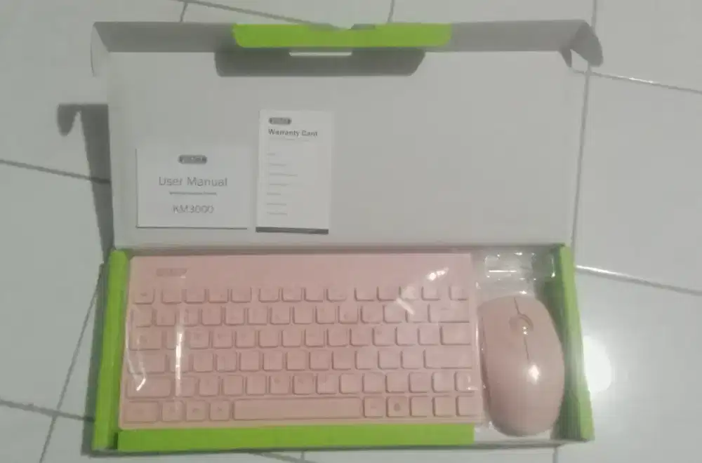 Keyboard Wireless + Mouse Robot KM3000, BU !