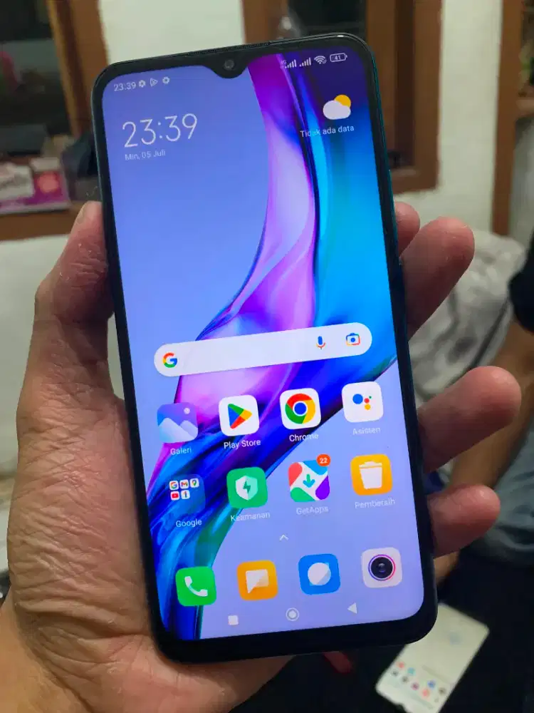 Xiomi redmi 9 ram 4+1/64Gb istimewa mulus no minus terbaik segel