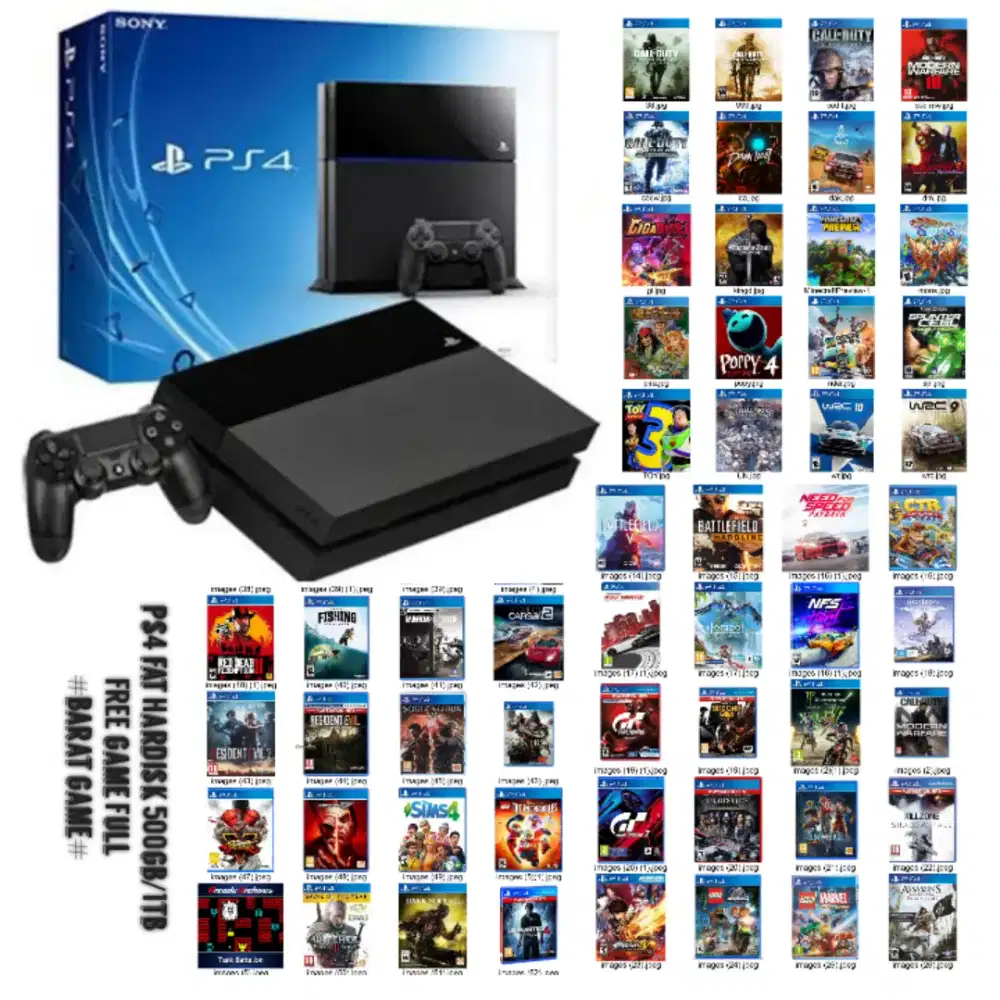 Playstation 4 fat 500gb