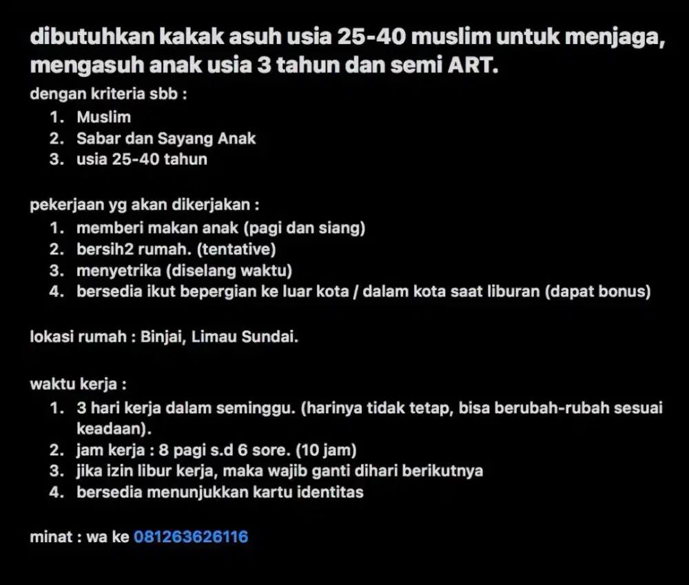 Asisten Rumah Tangga