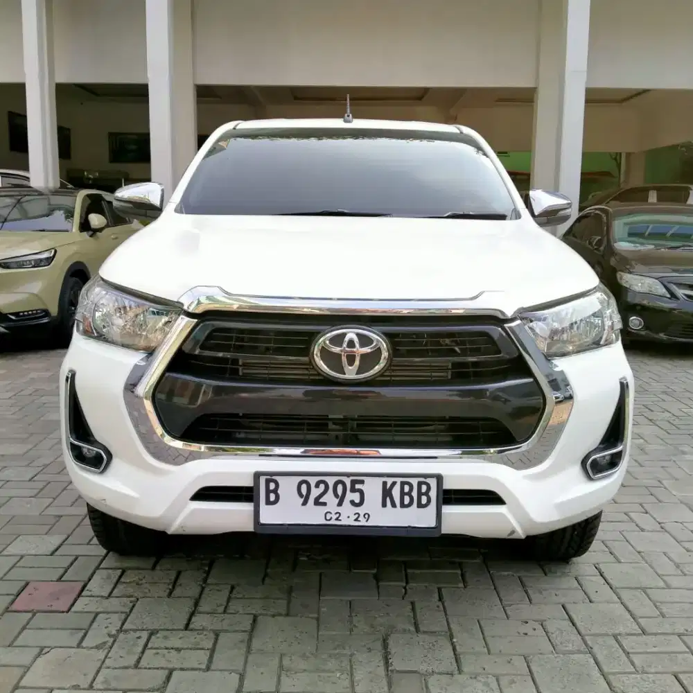 TOYOTA HILUX DC 2.4G M/T 4X4 2024 NIK 2023 PUTIH ORIGINAL NOPOL B JKT