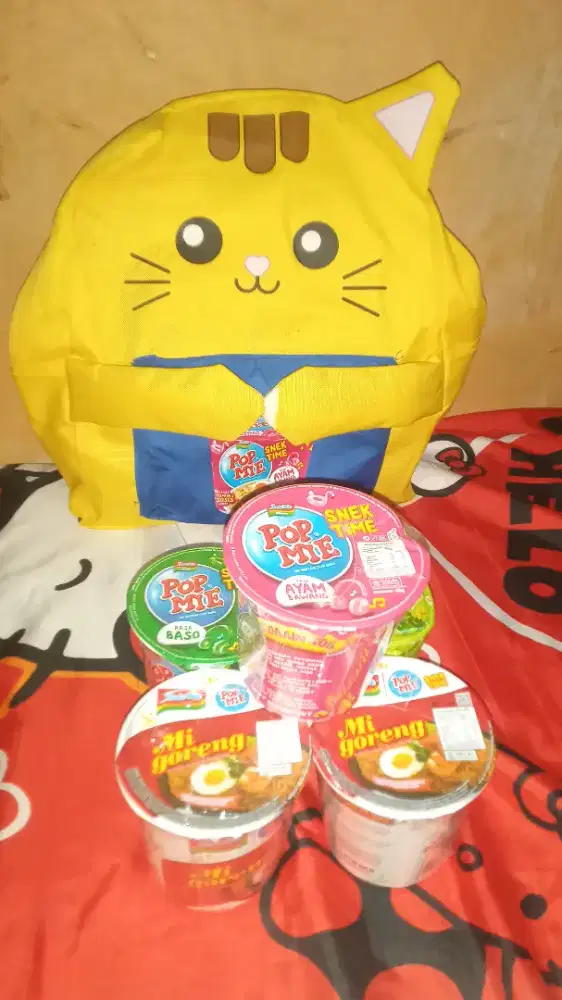 Jastip PRJ tas ransel+pop mie isi 5
