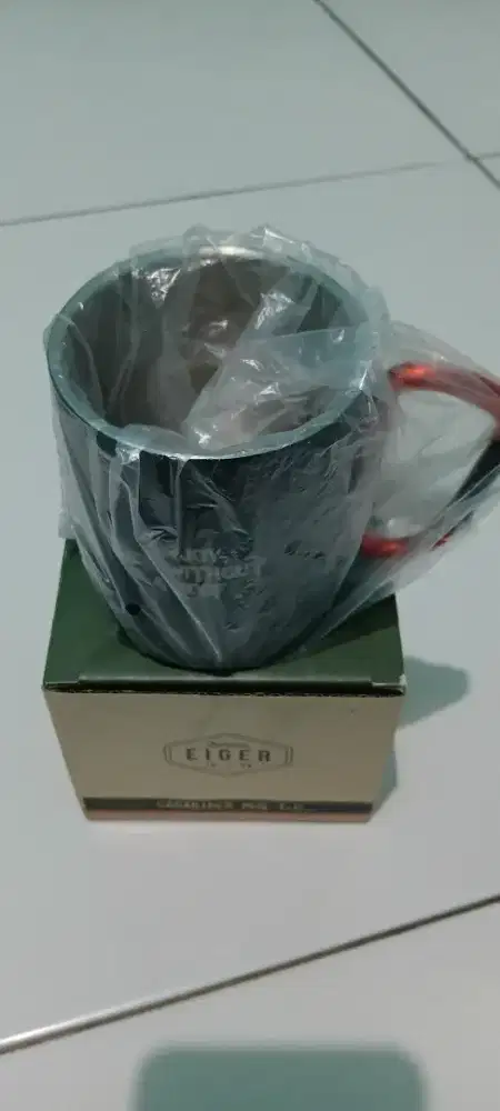 Tumbler minum dan gelas stainles merek eiger
