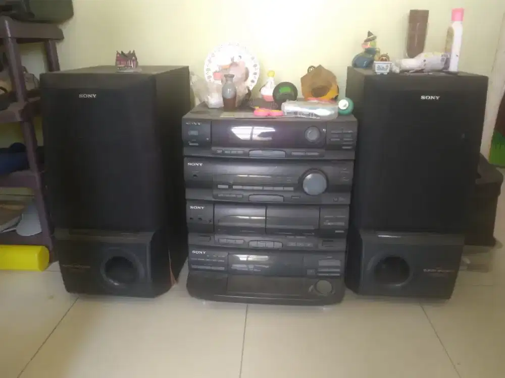 Compo Jadul Sony LBT V4500 super woofer (Full Normal - Sangat Langka)