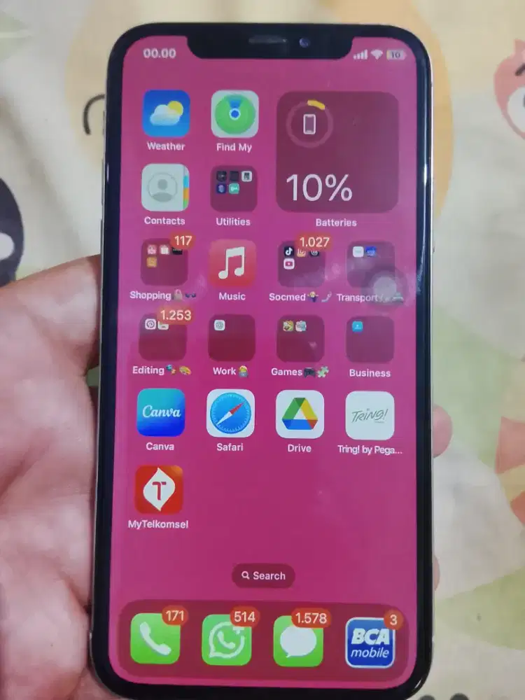 iPhone X 64GB Ex Inter All Op
