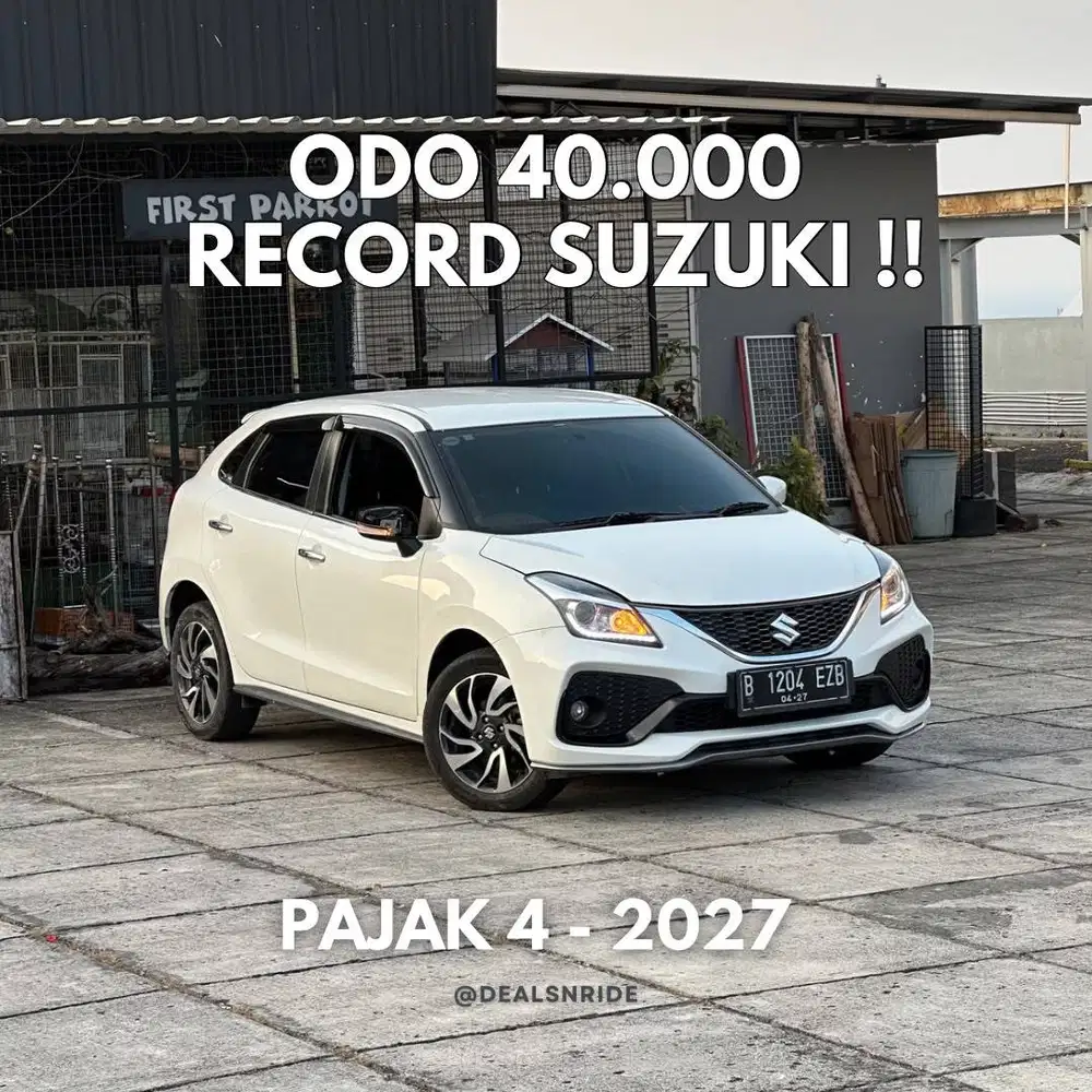 ODO 40.000 ANTIKK !! PAJAK 4/2027 SUZUKI BALENO HATCHBACK 2020 CAKEP