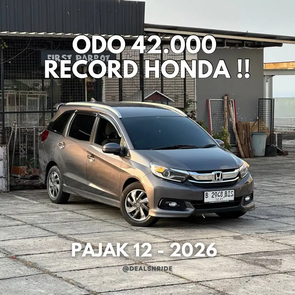 ODO 42.000 ANTIKK !! PAJAK 12/2026 HONDA MOBILIO E FACELIFT 2019 CAKEP