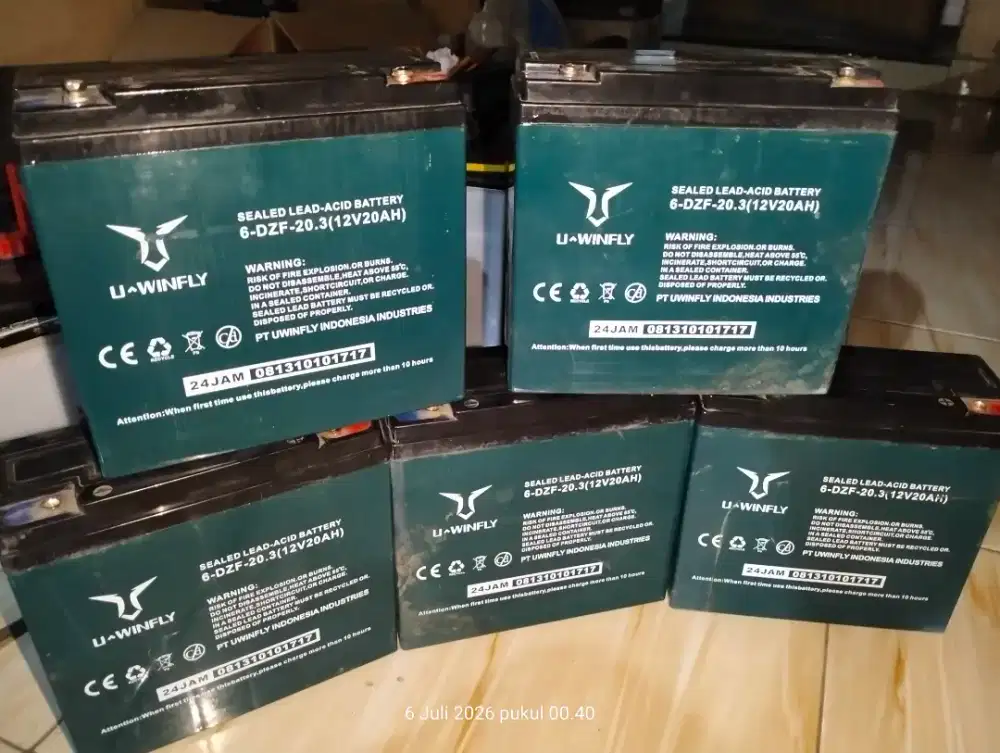 aki motor listrik copotan harga tt