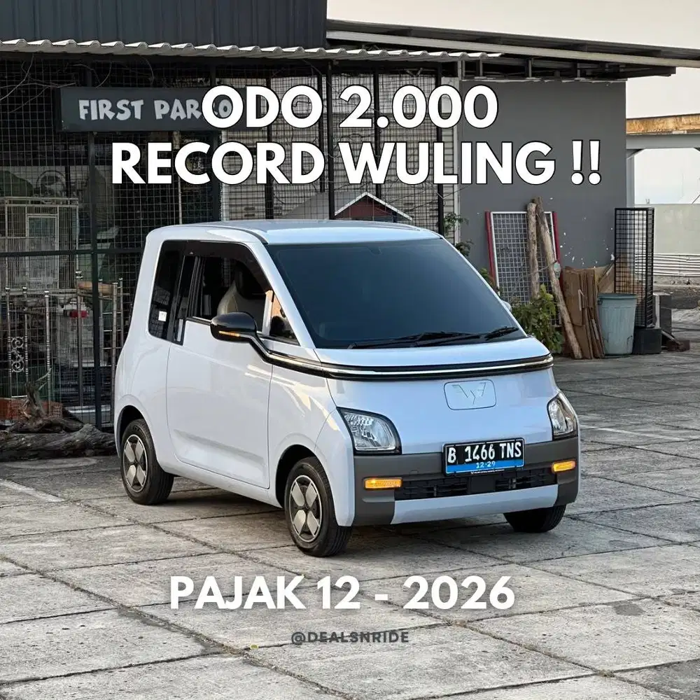 SEPERTI MOBIL BARU ODO 2.000 !! PAJAK 12/2026 WULING AIR EV LITE 2024