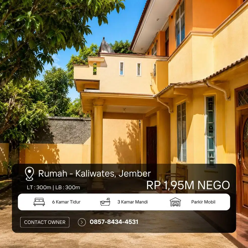 Dijual Rumah Mewah Pusat Kota