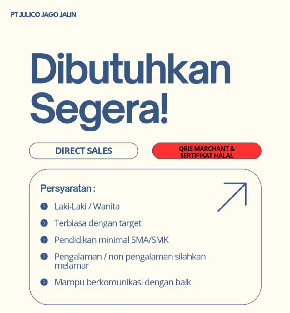 Lowongan kerja sales