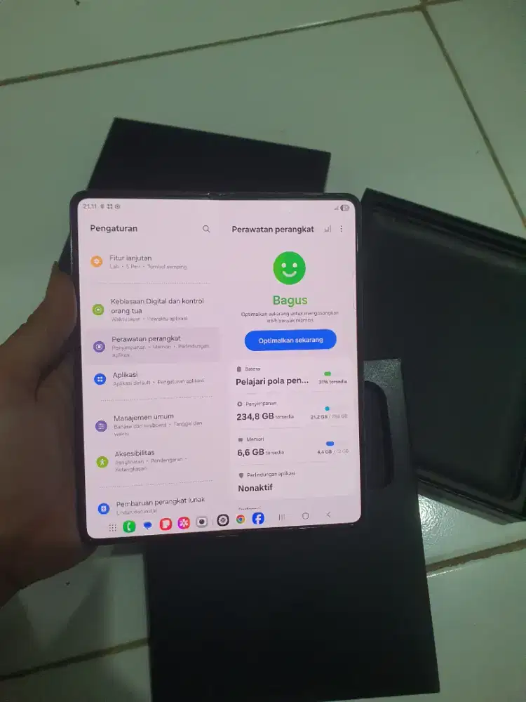 Samsung Z Fold 4 Sein