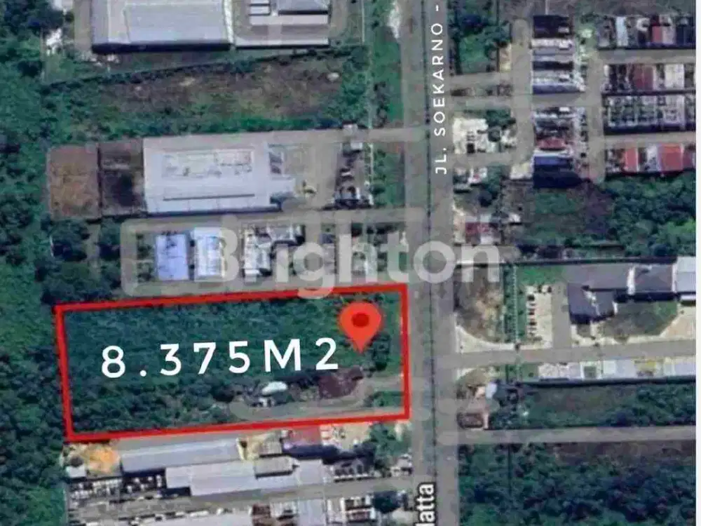 LAHAN LUAS 8.374M² DI JL. SOEKARNO HATTA, DEKAT SKA & EKA HOSPITAL