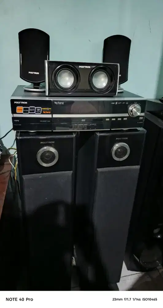 Polytron bigband speaker aktif bagus bekas