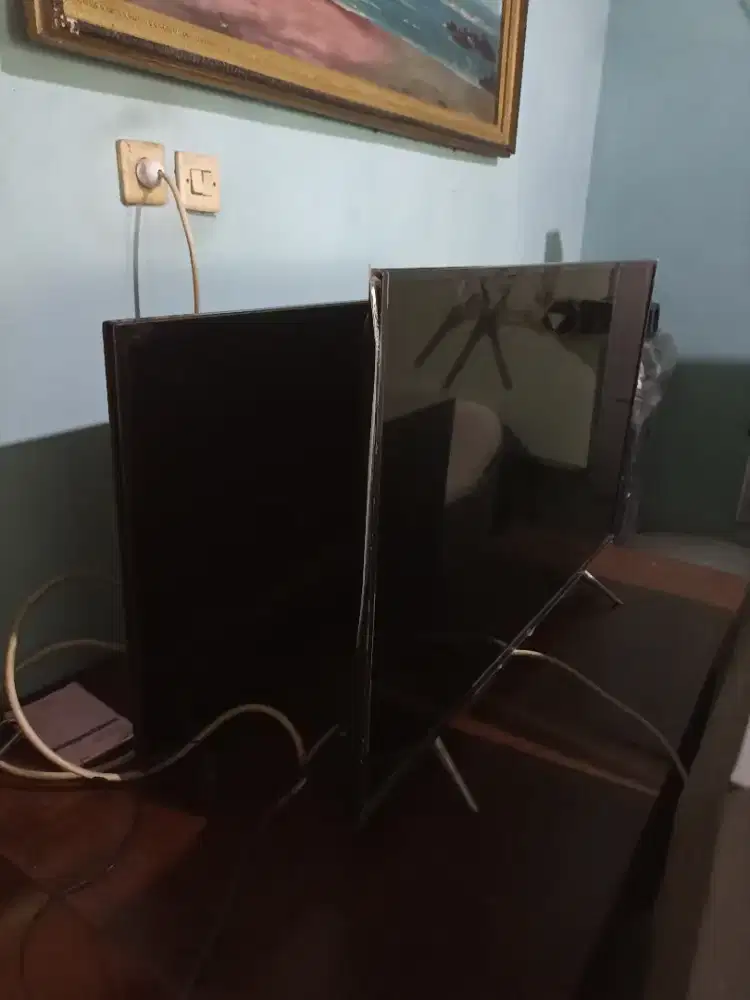 tv rusak kondisi apa adanya borong 2 tv