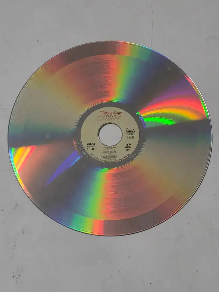 Laser Disc Memory Song 1995