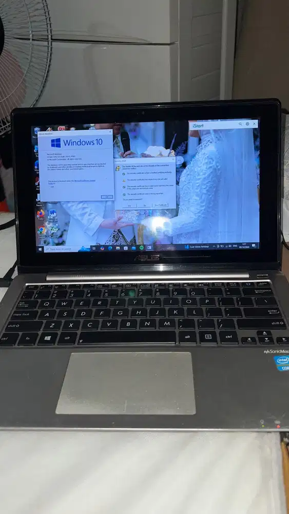 Laptop Asus S200E Notebook Touchscreen Bekas / Second