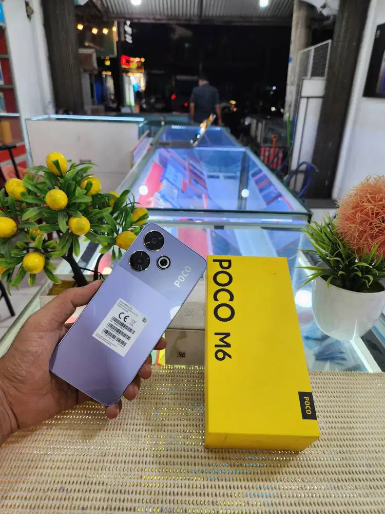 Poco M6 Ram 8+8Gb/ 256Gb Fullset Mulus Original 100% Like New