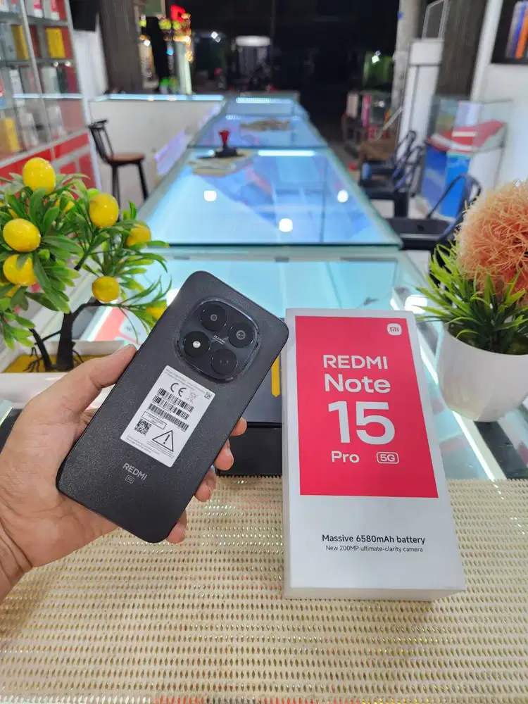 Redmi Note 15 Pro 5G Ram 8+8Gb/ 256Gb Pemakaian 2 Minggu Like New
