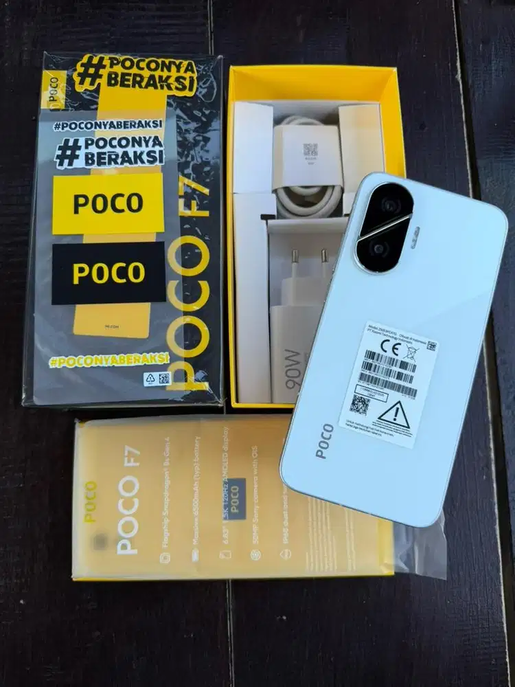 Poco F7 12/512 White Kondisi Istimewa BH 100 Siklus 93 On Januari 2027