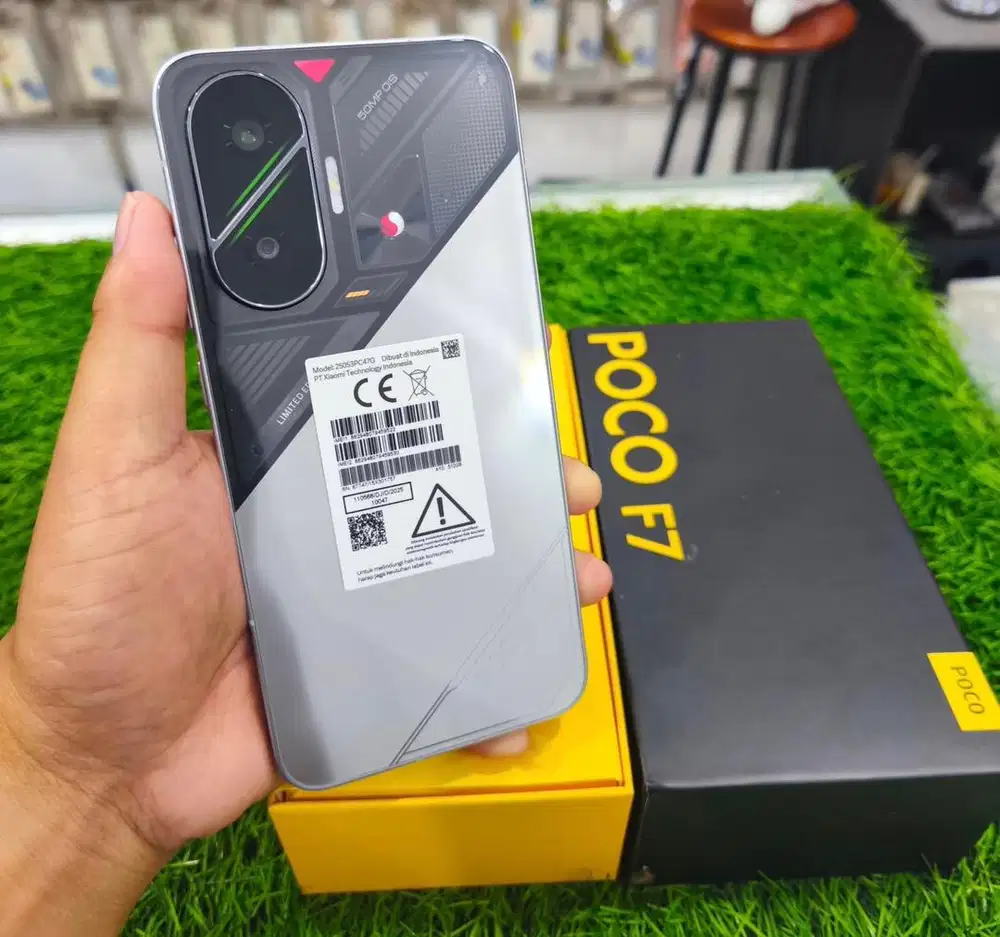 POCO F7 5G RAM 24/512GB LIKE NEW LENGKAP FULL ORI, Resmi INDONESIA