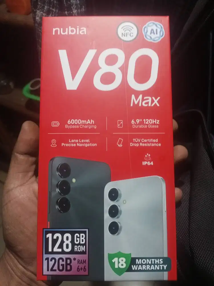 Zte nubia v80 max
