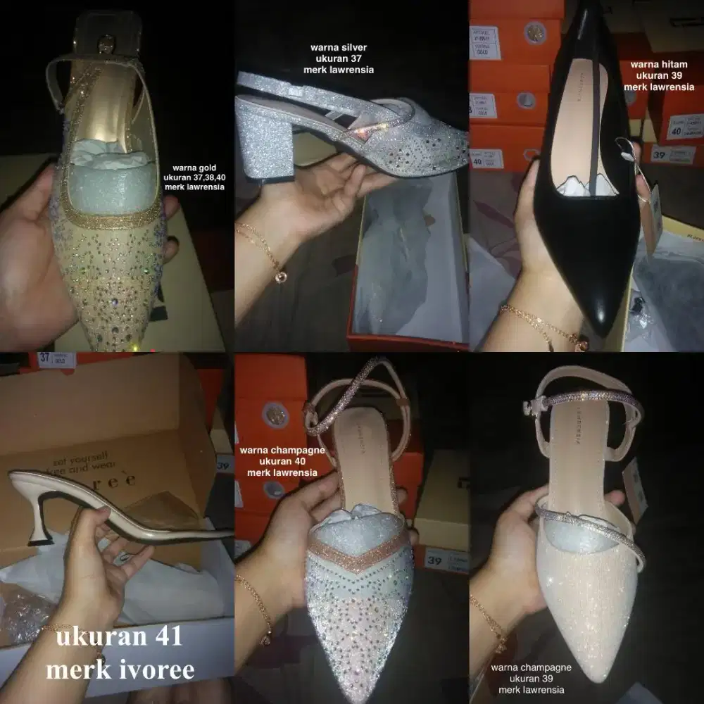 jual sepatu hels wanita