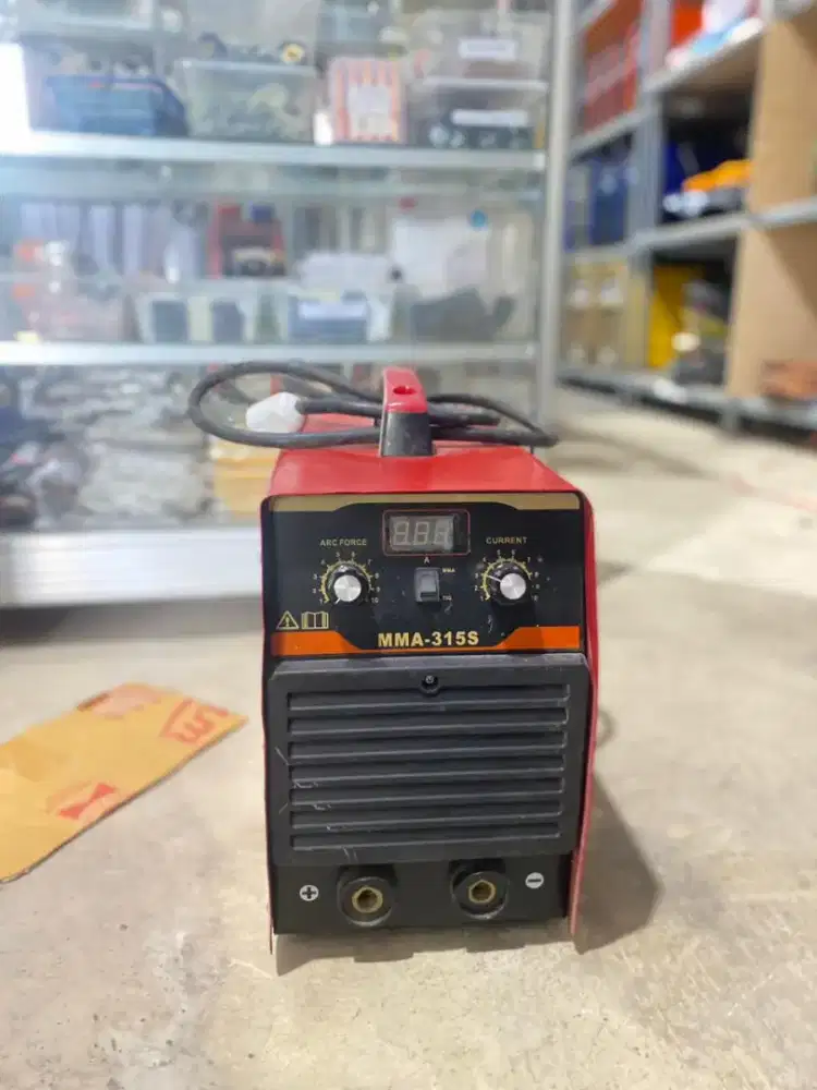MESIN LAS BEKAS MMA 315A 1 PHASE REDBO LISTRIK INVERTER IGBT DC