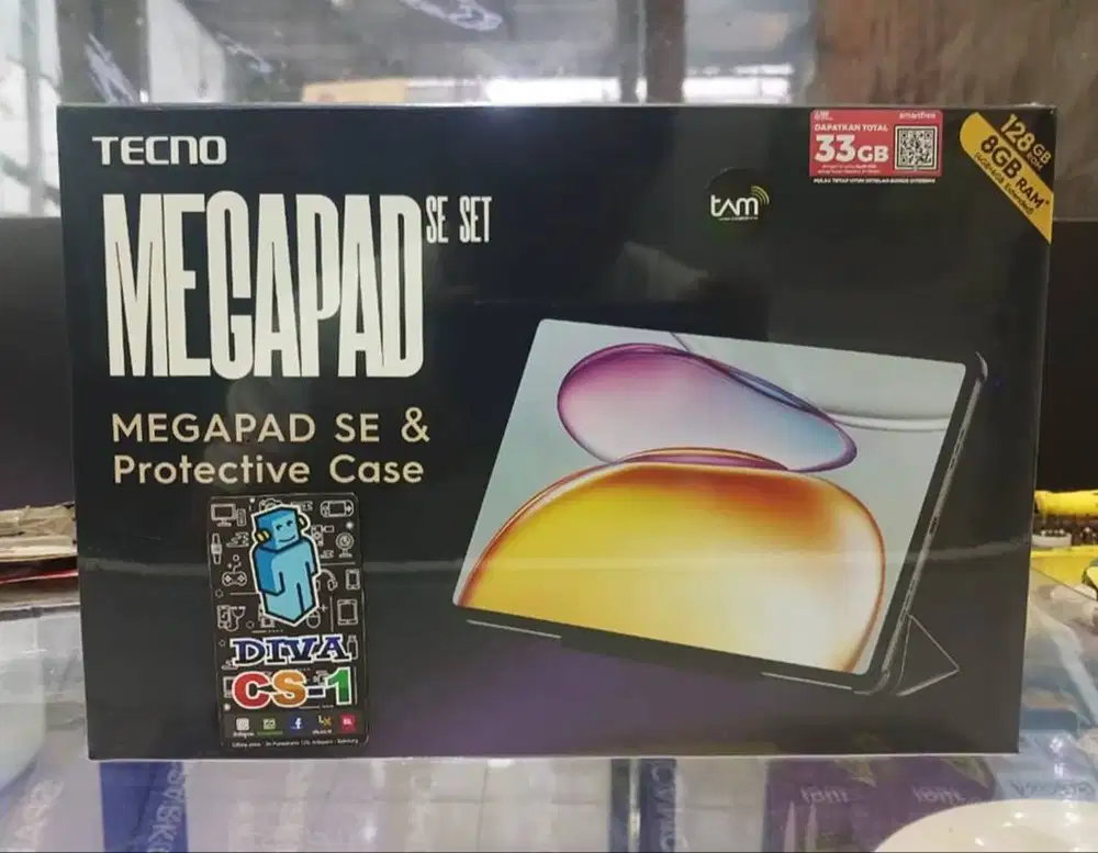 Tecno MegaPad SE + Keyboard Snapdragon 685 Ram 8Gb 128Gb FHD 4G LTE