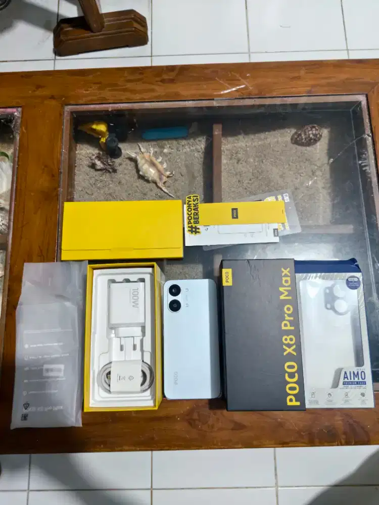 POCO X8 PRO MAX 12/512 BLUE FULLSET NO MINUS