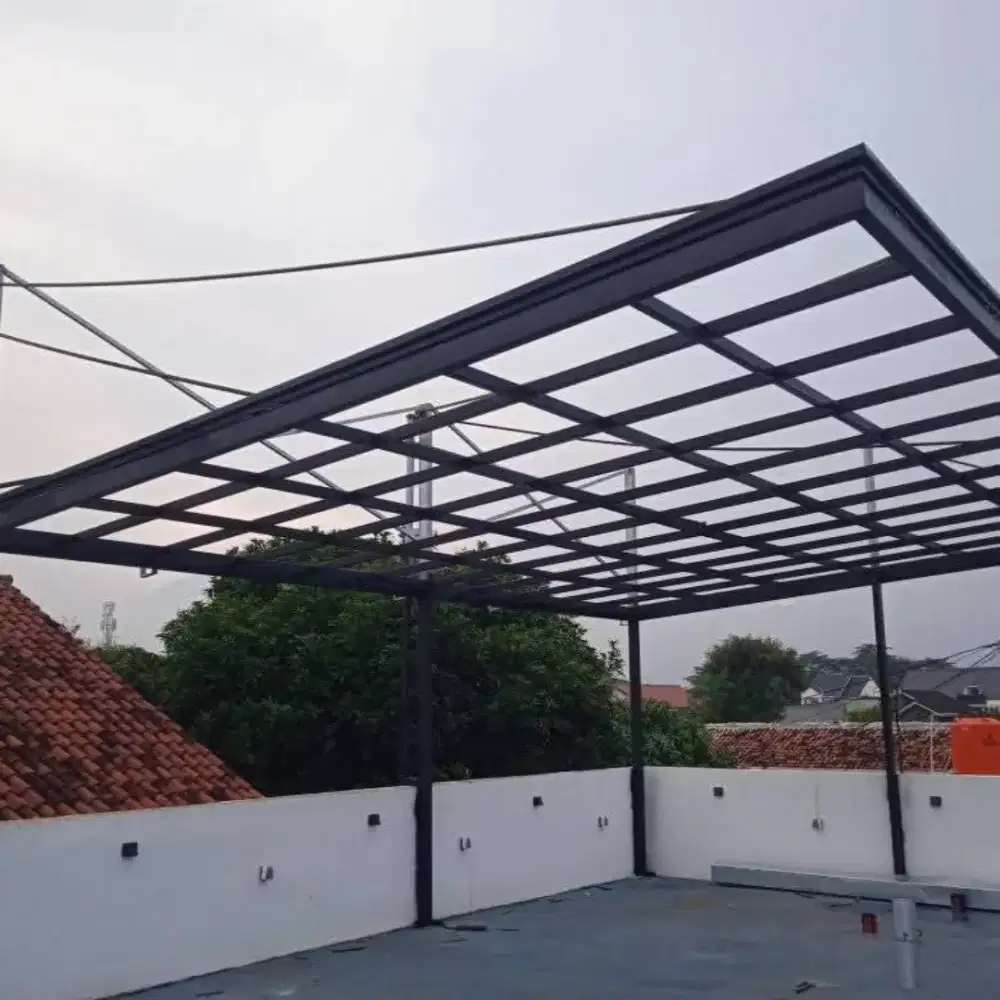 Kanopi Rumah Komplit Terpasang