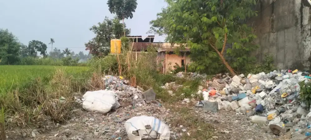 Disewakan tanah bekas gilingan plastik di Utara stadion Maguwoharjo