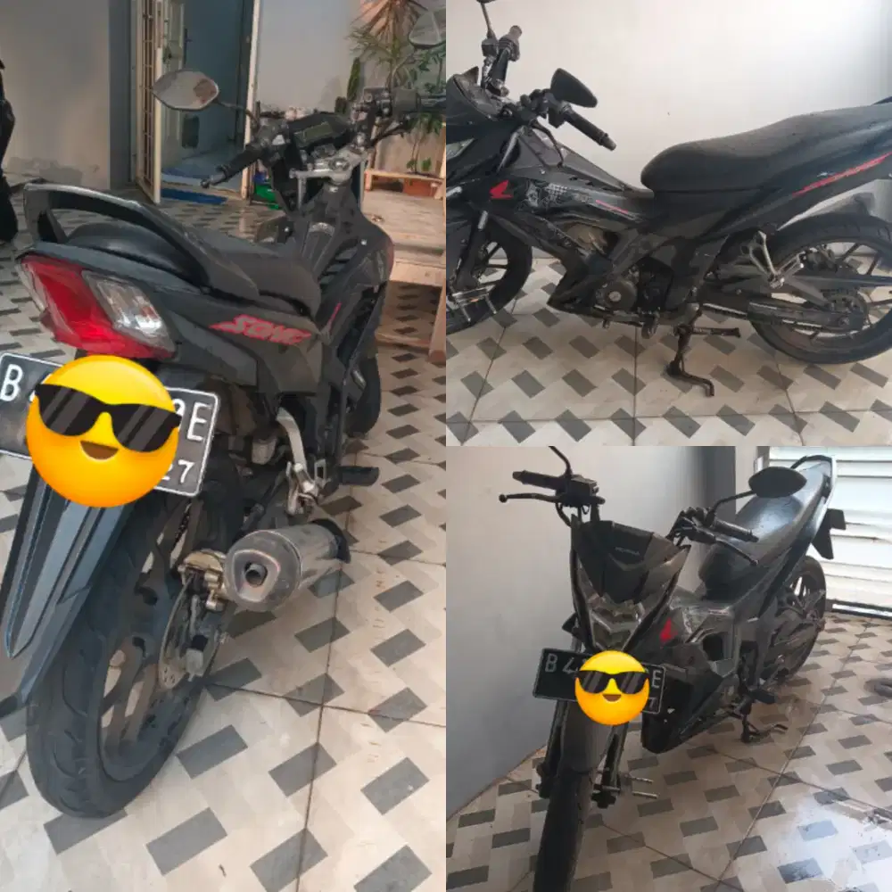 Jual cepat Honda Sonic 2016 harga masih bisa nego