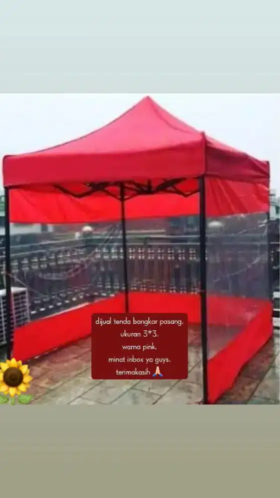 tenda bongkar pasang