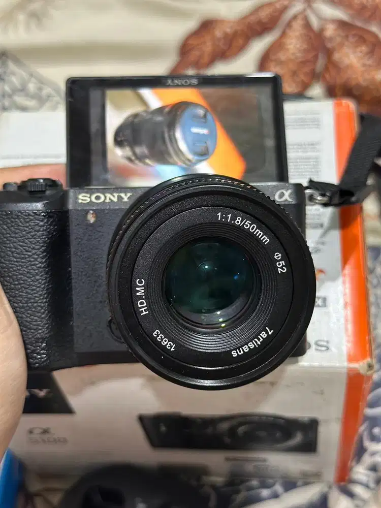 Camera A5100 lensa artisan fulset